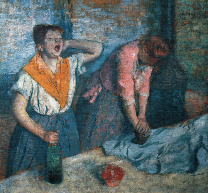 埃德加·德加 Edgar Degas—— 熨衣妇 (5)